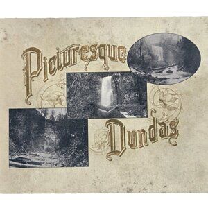 Picturesque Dundas Ontario Book 1896 Reprint Photos Updated Current Addresses